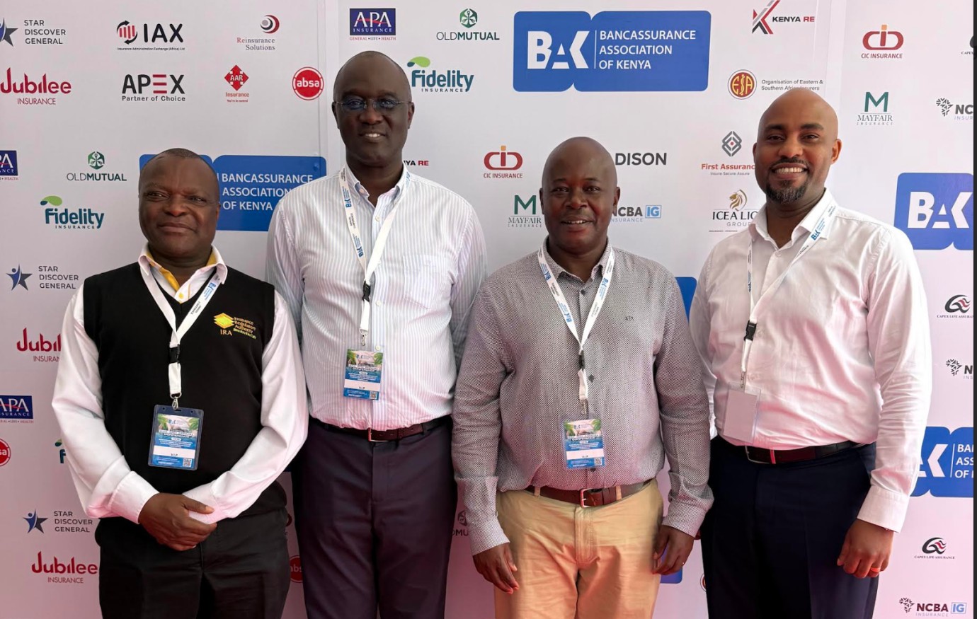 Kalai Musee, Arthur Oginga, Aggrey Mulumbi, and Mark Mwongela.